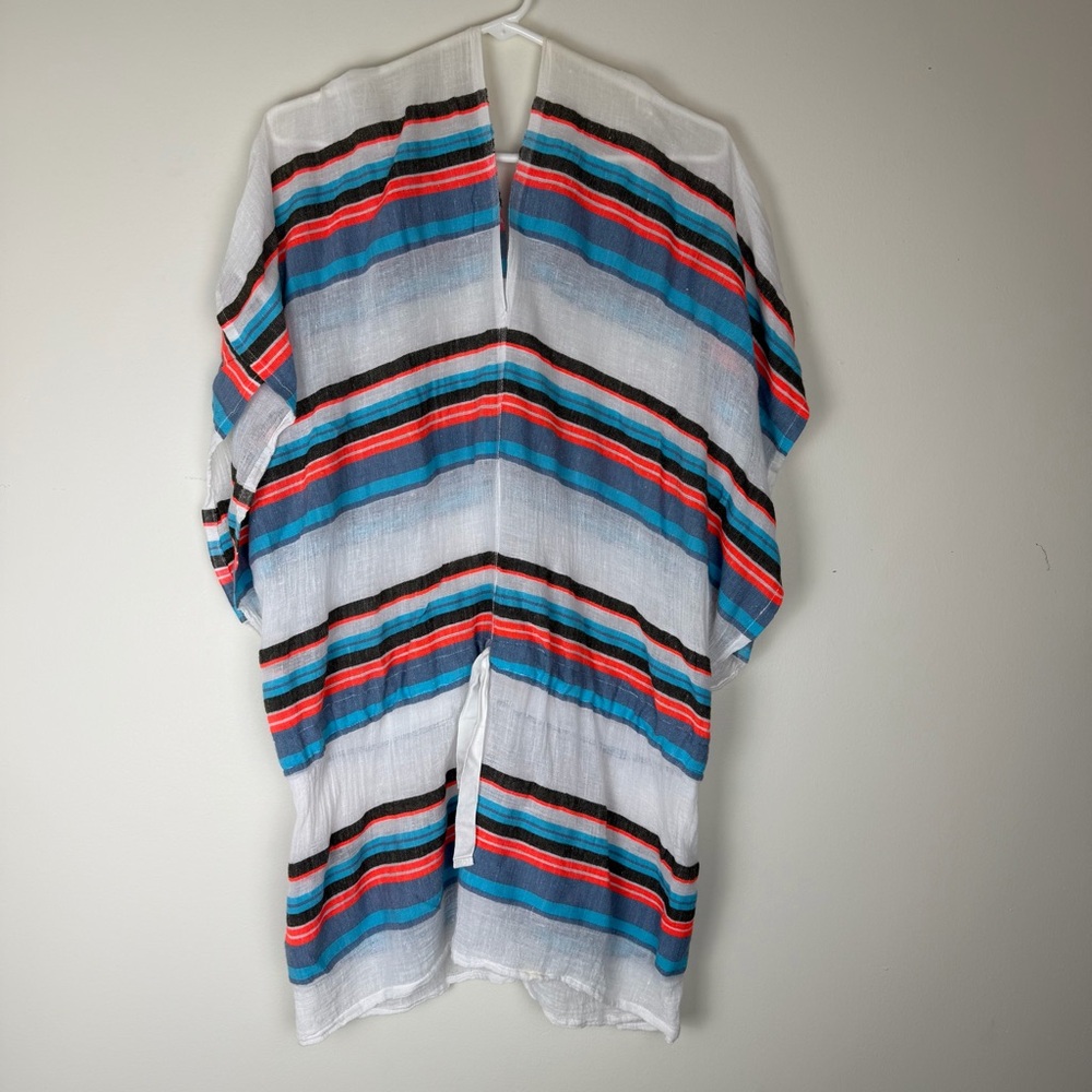LEMLEM Striped Swim Cover Mini Dress size Small